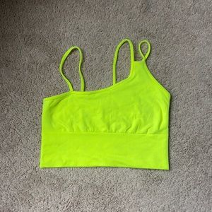 Alo Yoga Offset Bralette Highlighter - Medium